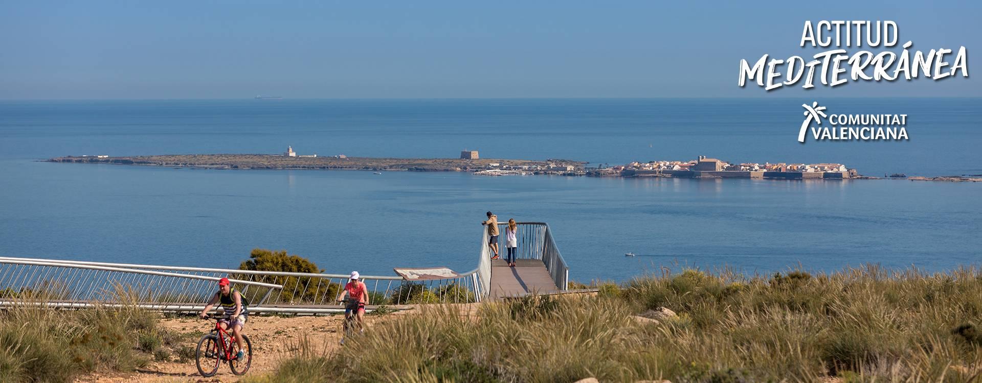  Imatge d'una gran ruta de la Comunitat Valenciana per la muntanya